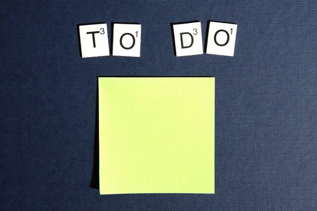 Post-It Note, To Do List