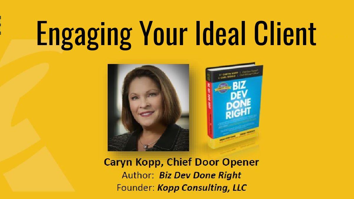Caryn Kopp Engaging Your Ideal Client