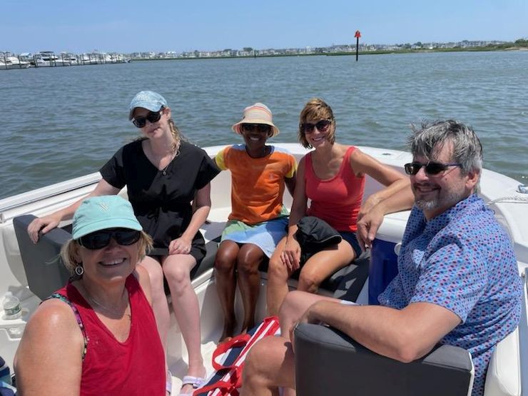 CEO Think Tank Enlightened Leaders take a summer boat excursion